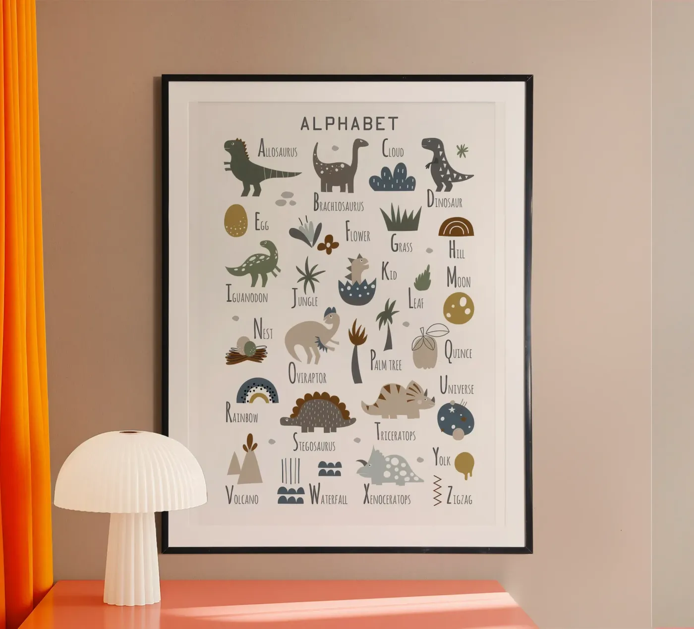 Alphabet poster by muench