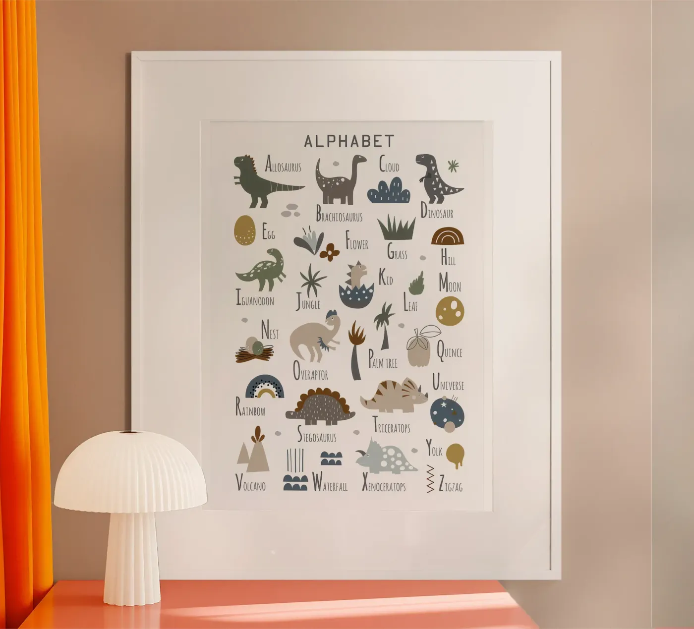 Alphabet poster by muench