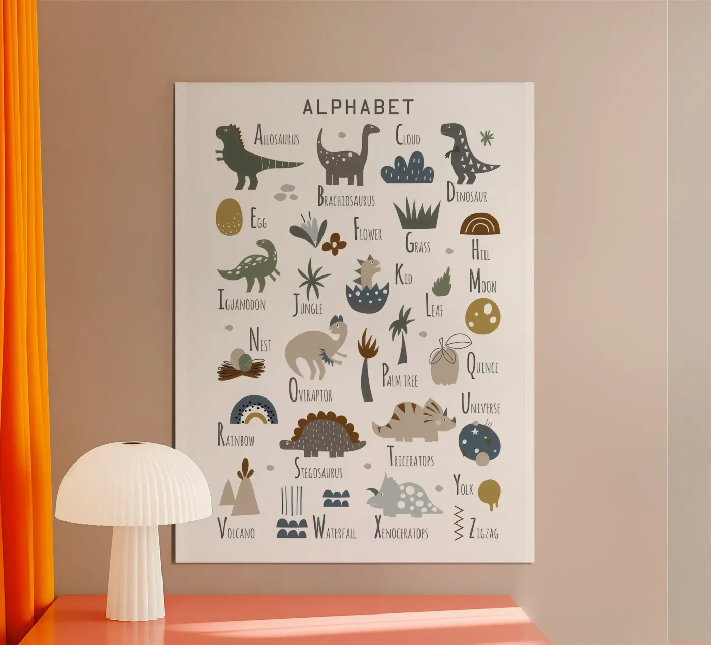 Alphabet poster by muench