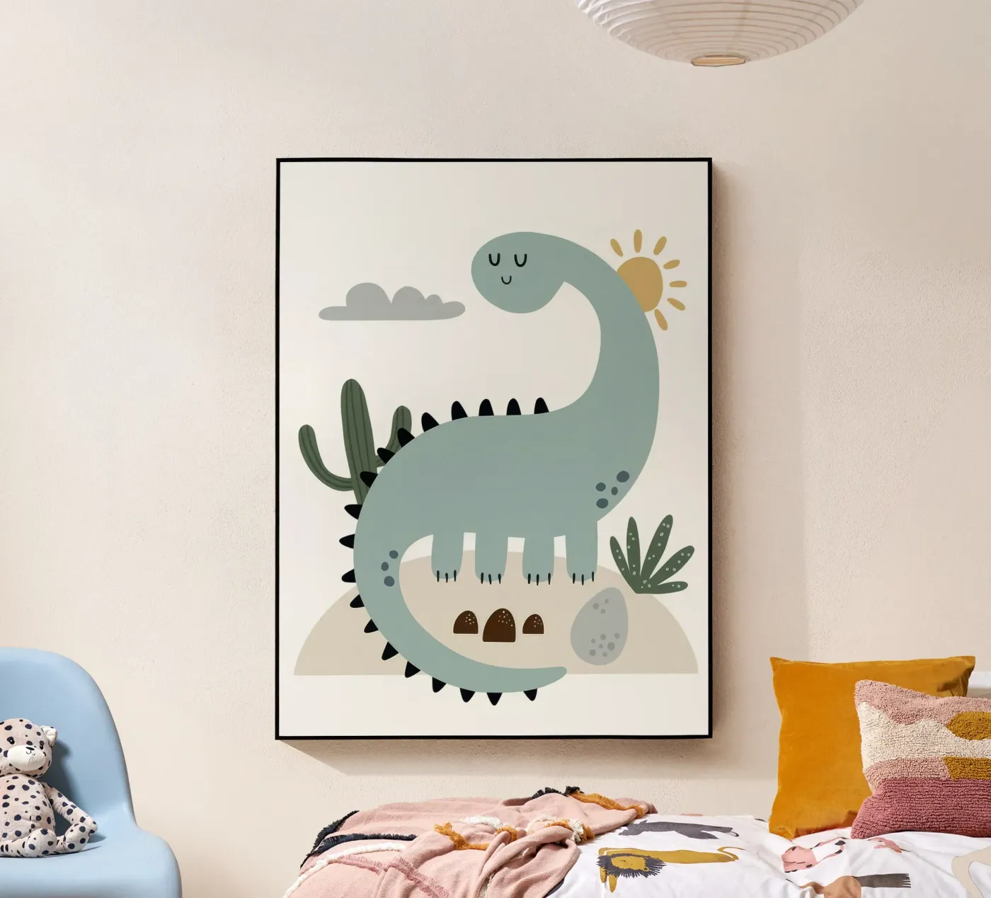 Dinosaurs Grey plexiglass da muench