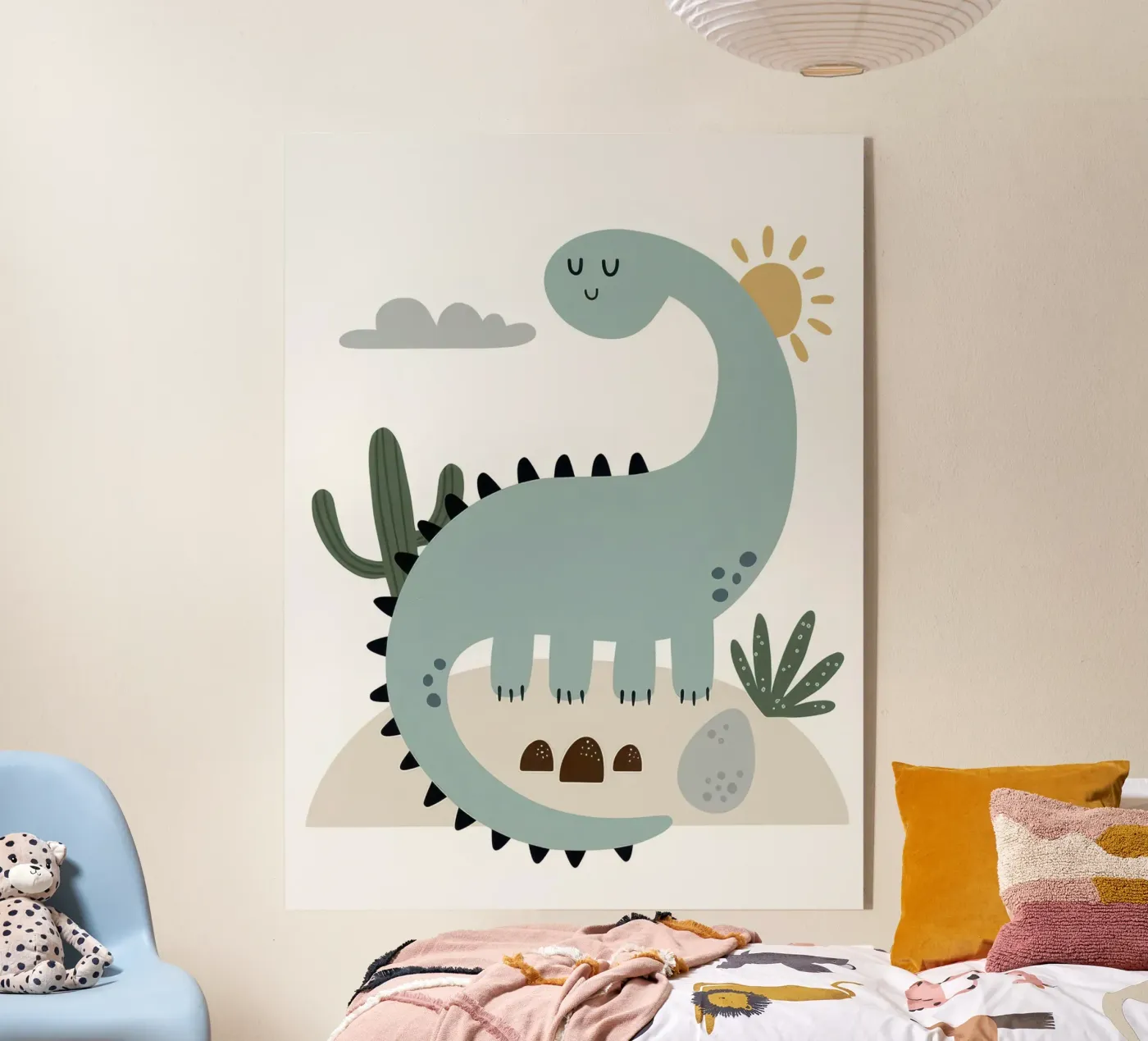 Dinosaurs Grey plexiglass da muench