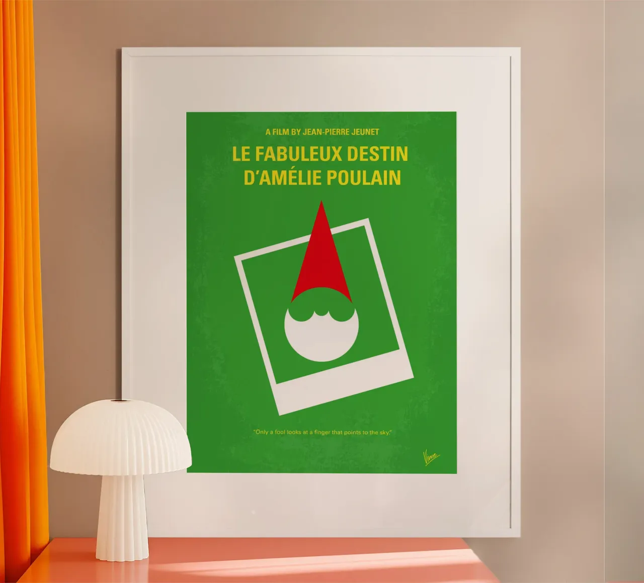 No311 My Amelie minimal movie poster poster da Chungkong