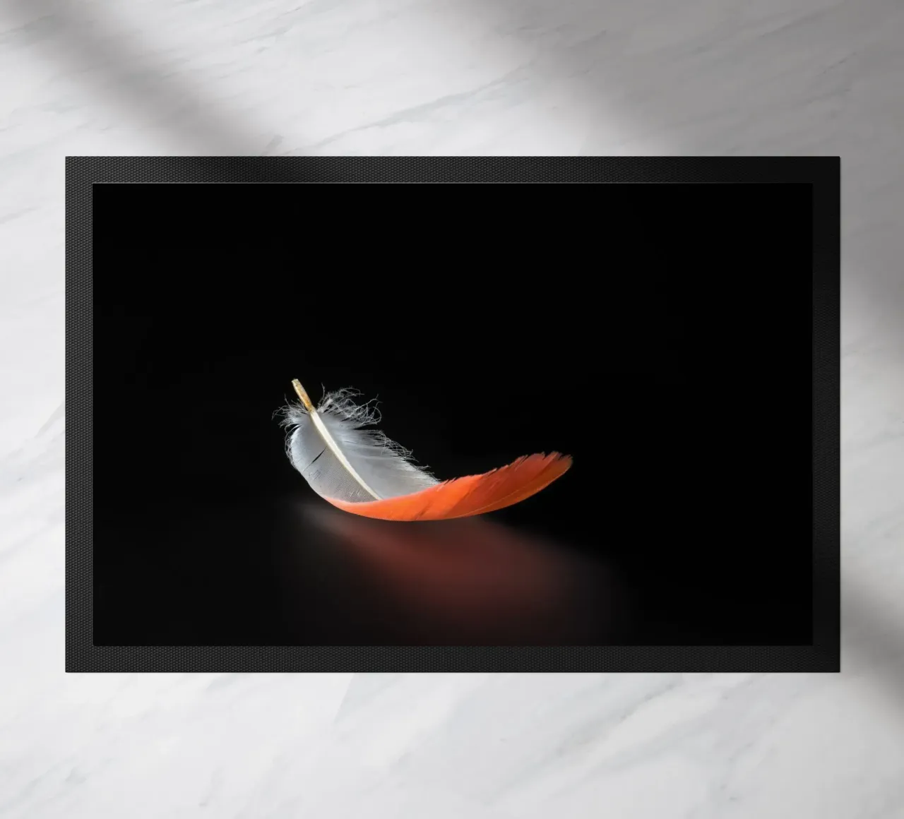 Floating spring doormat by Rainer Lüdecke – Wall Art