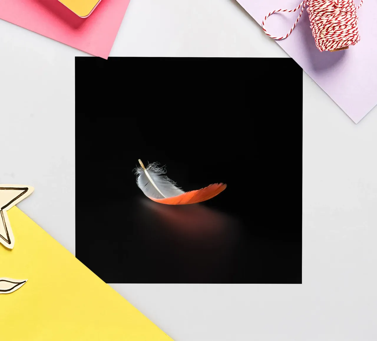 Floating spring sticker by Rainer Lüdecke – Wall Art