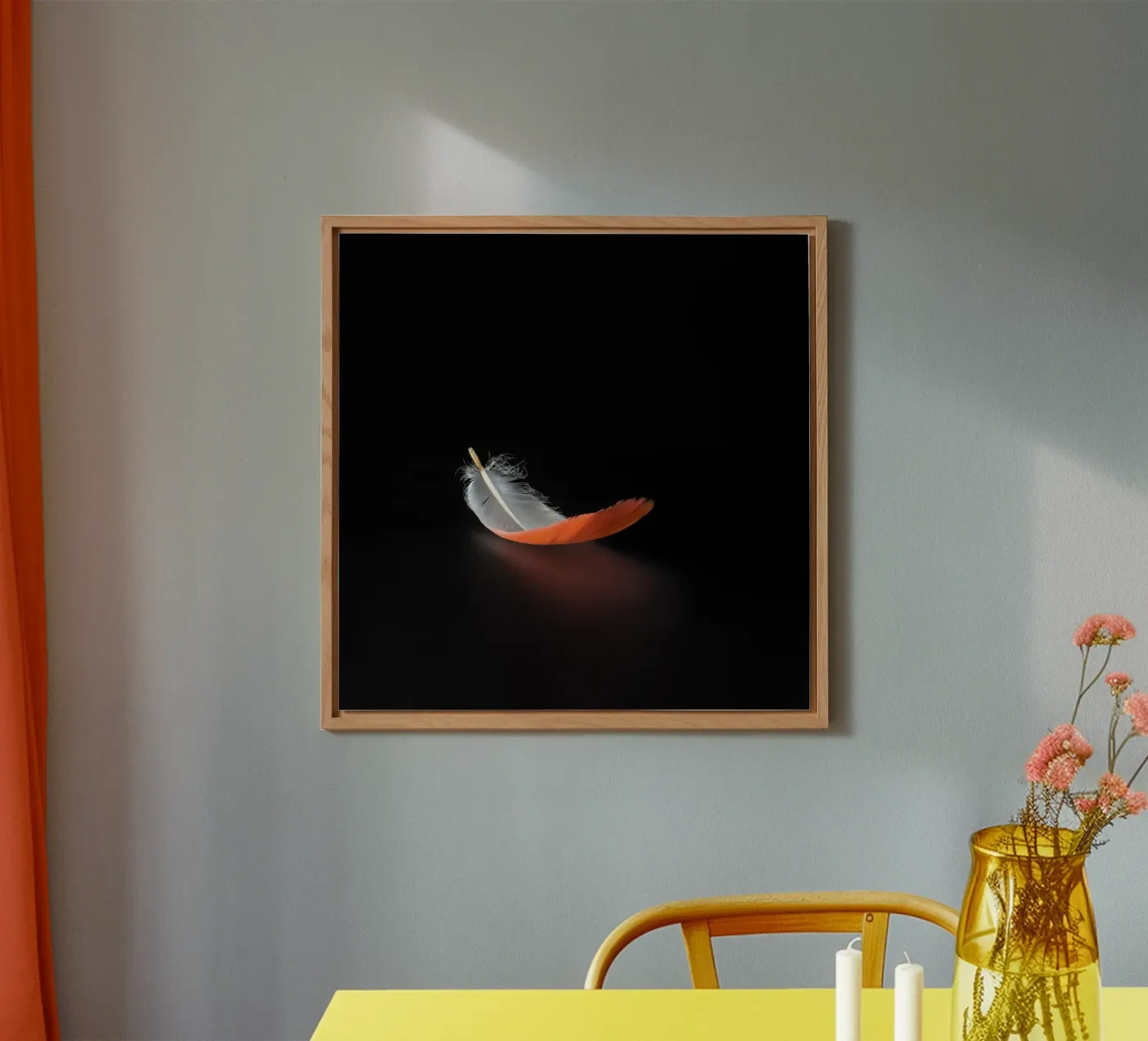 Floating spring forex-plaat van Rainer Lüdecke – Wall Art