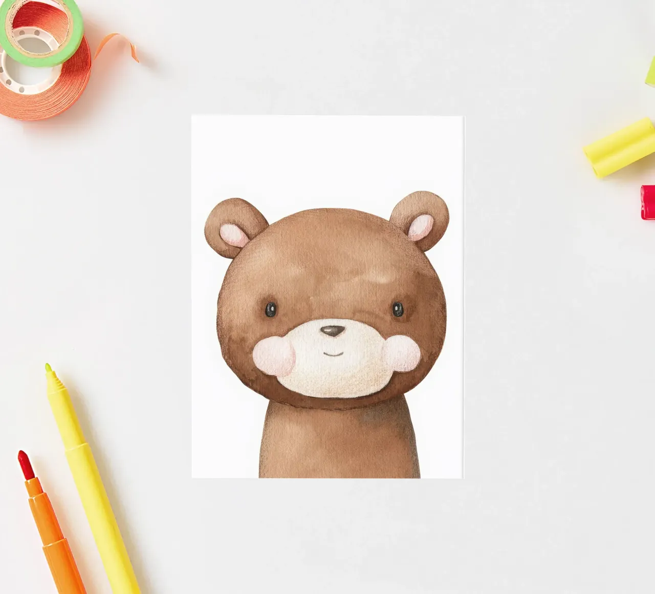 bear sticker by muench