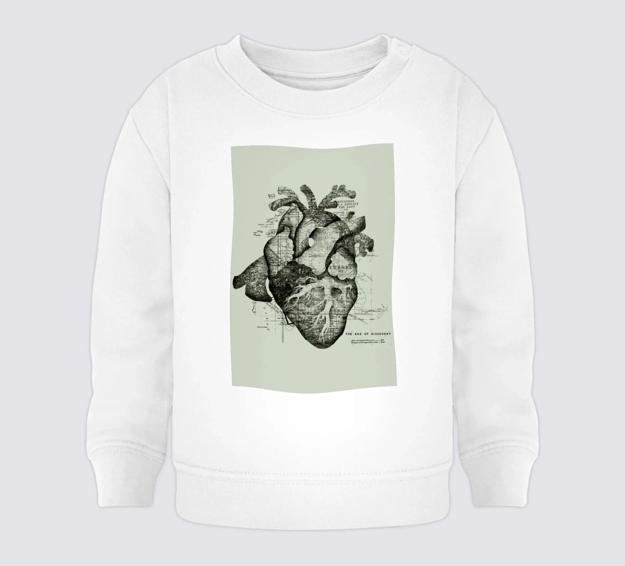 Restless heart felpa neonato da Tobe Fonseca