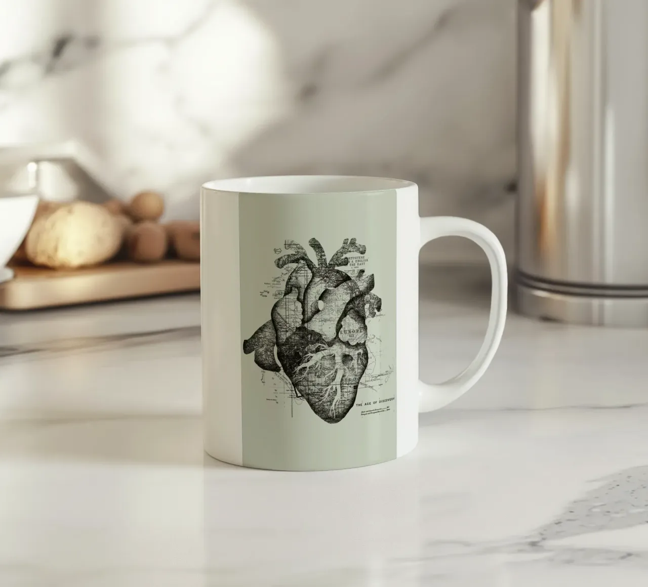 Restless heart tazza in ceramica da Tobe Fonseca