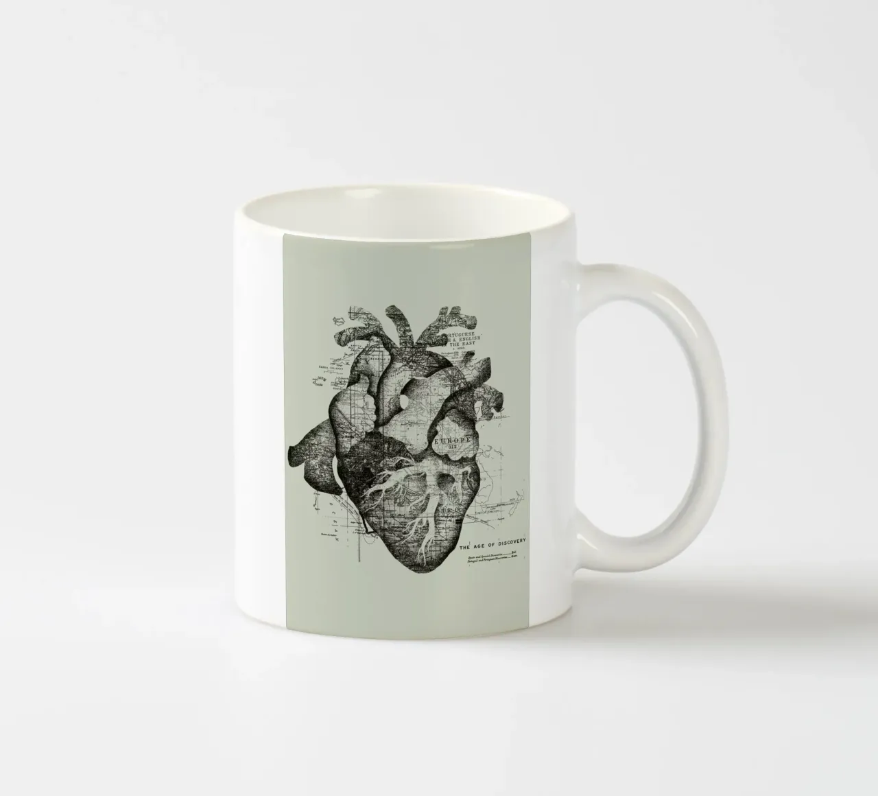 Restless heart tazza in ceramica da Tobe Fonseca