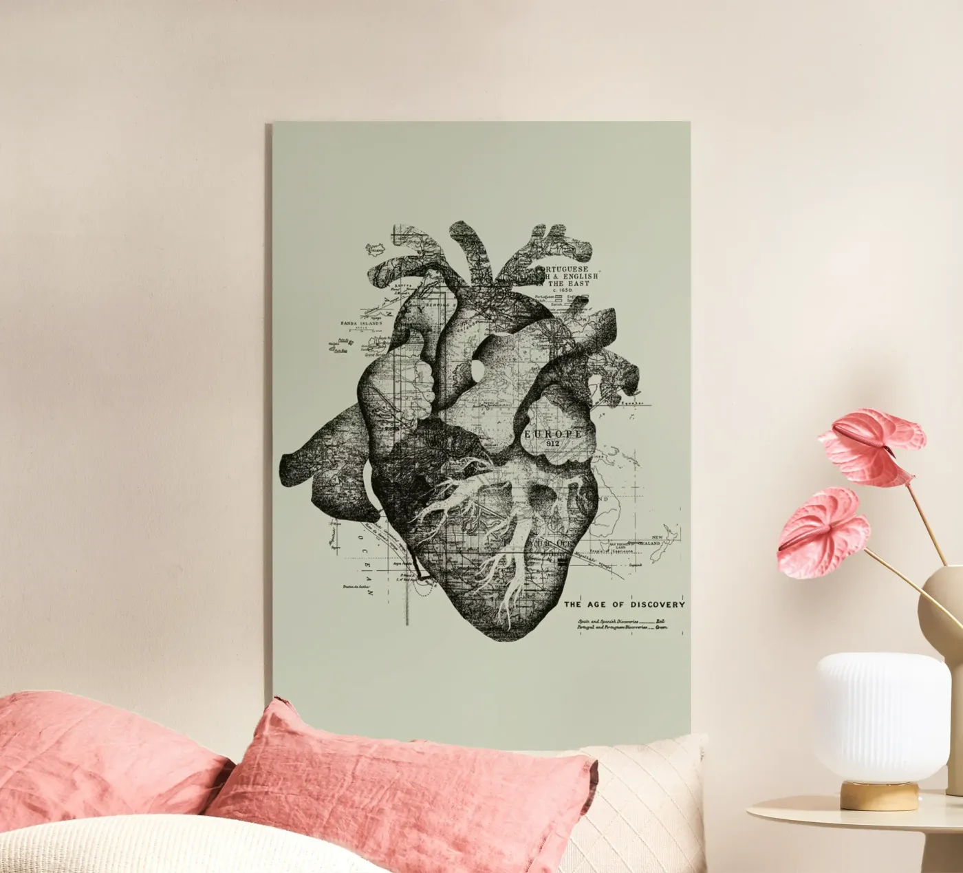 Restless heart plexiglas de Tobe Fonseca