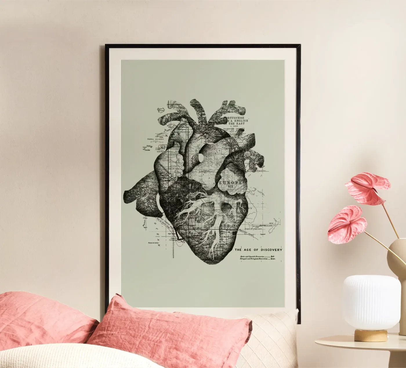 Restless heart poster da Tobe Fonseca