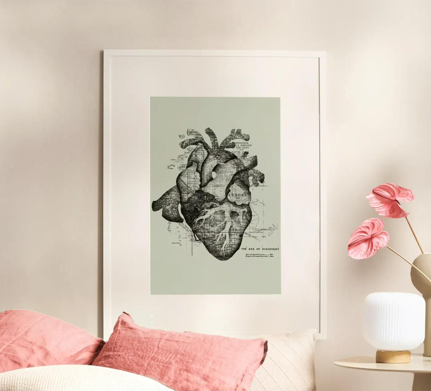 Restless heart poster da Tobe Fonseca