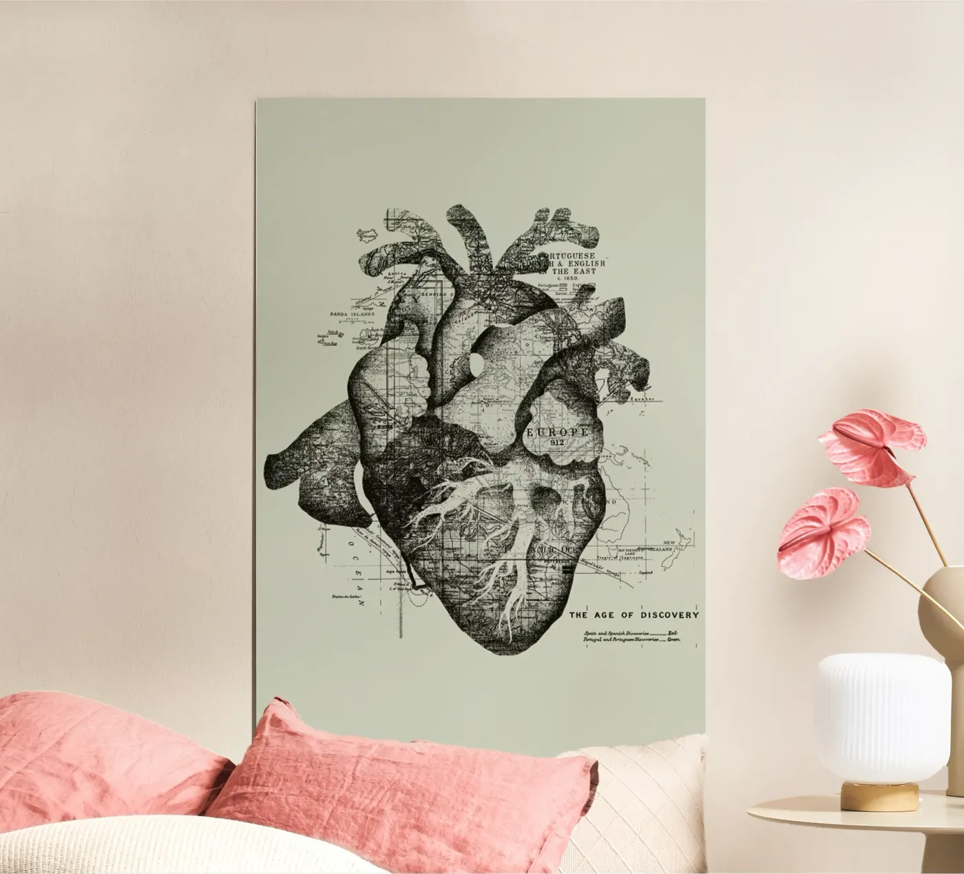 Restless heart poster da Tobe Fonseca