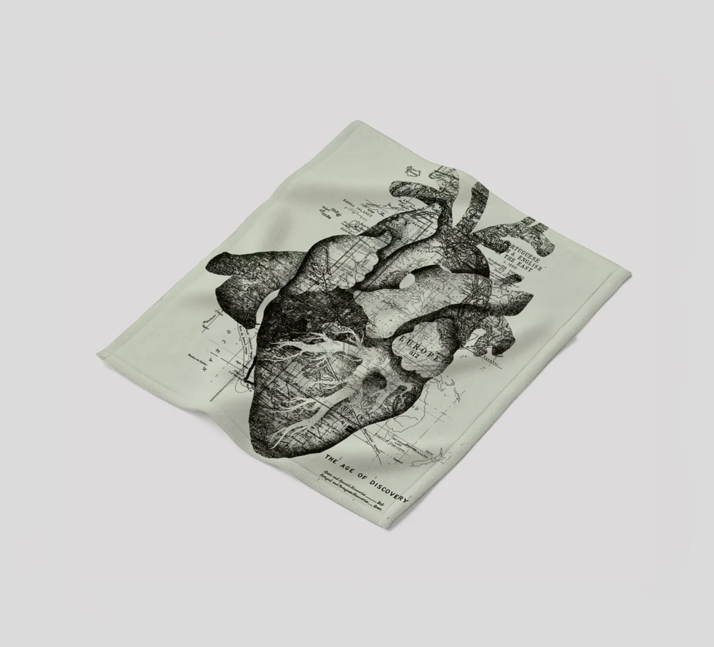 Restless heart Fleecedecke von Tobe Fonseca