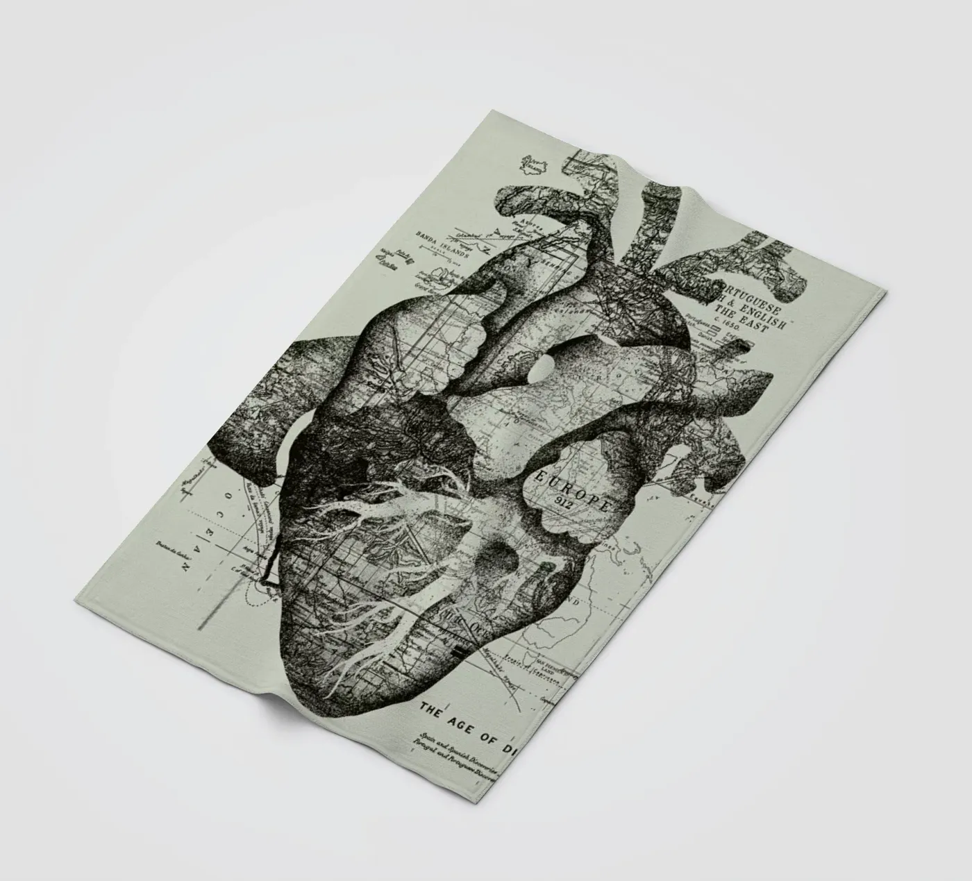 Restless heart Fleecedecke von Tobe Fonseca