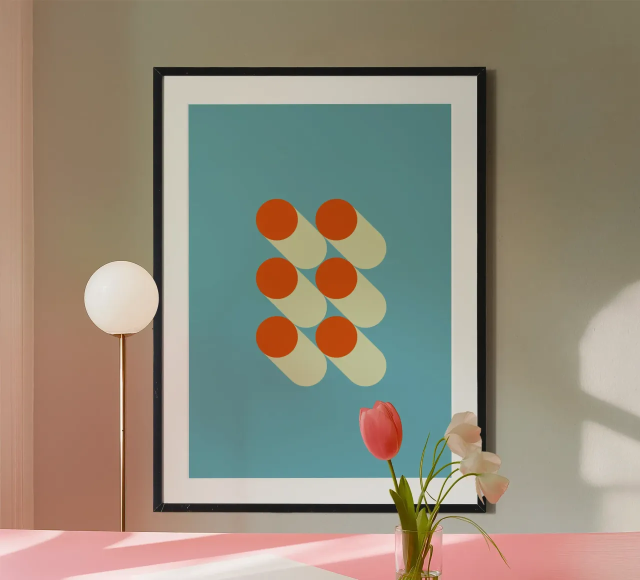 Abstract 45 poster da ArtGo