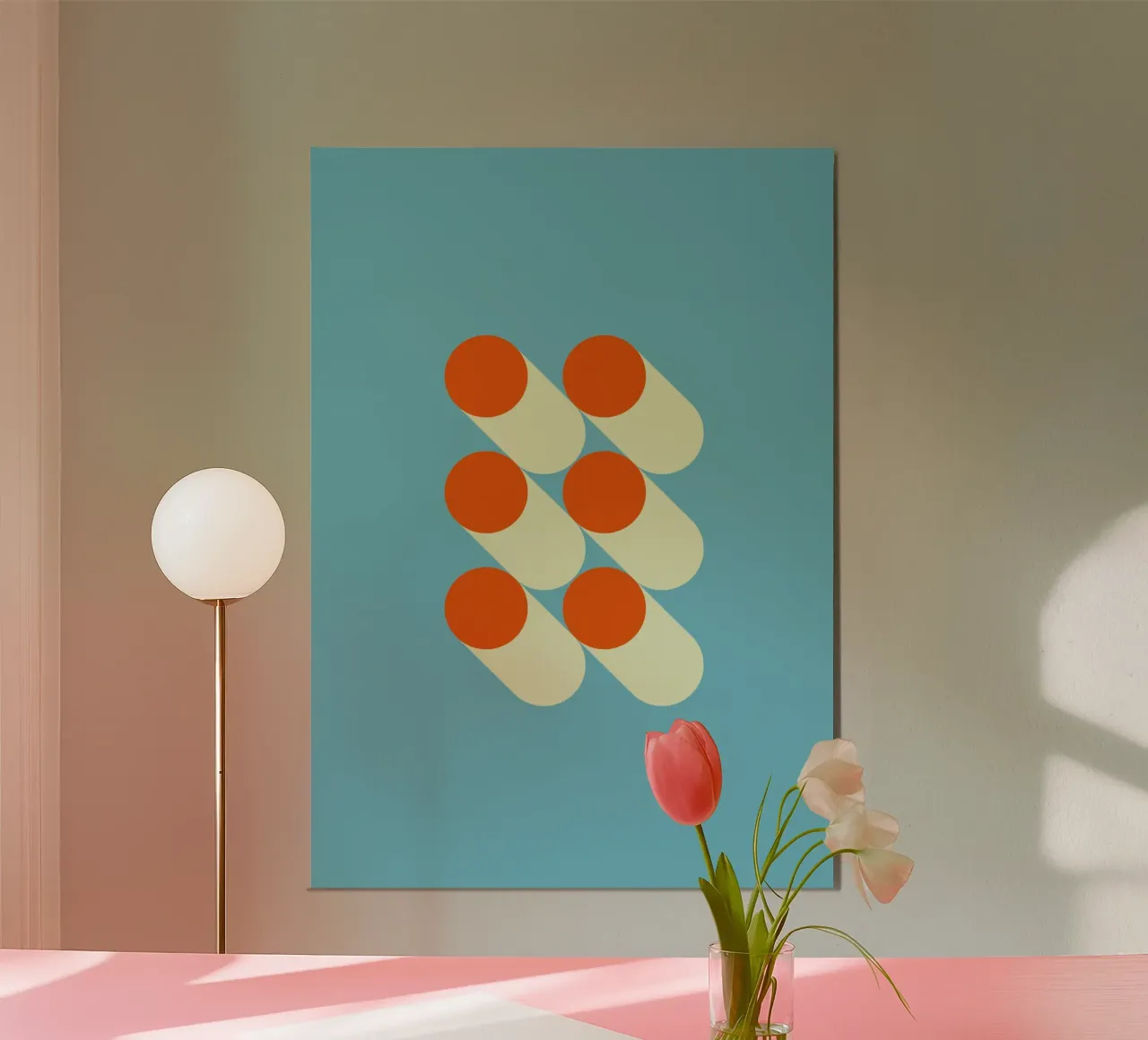 Abstract 45 poster da ArtGo