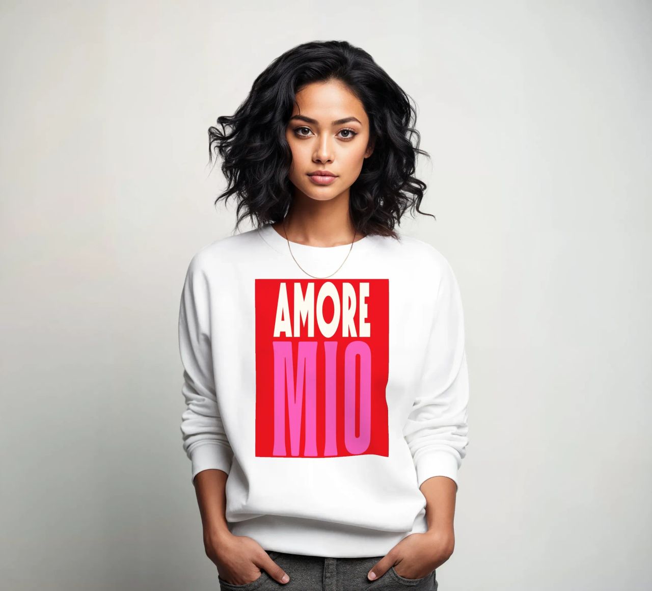 Amore Mio Sommer pop felpa da Carinaprint