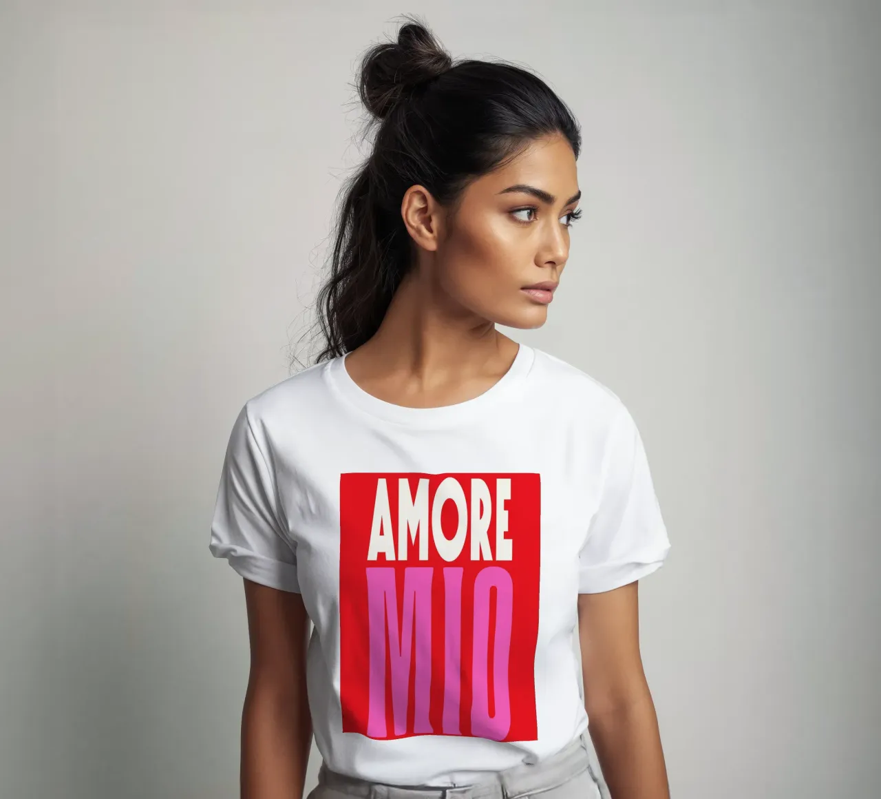 Amore Mio Sommer pop t-shirt by Carinaprint