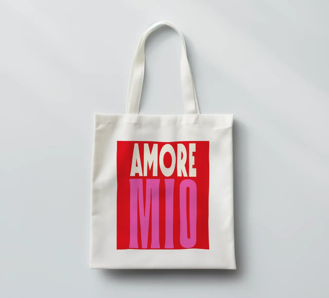 Amore Mio Sommer pop tote bag by Carinaprint
