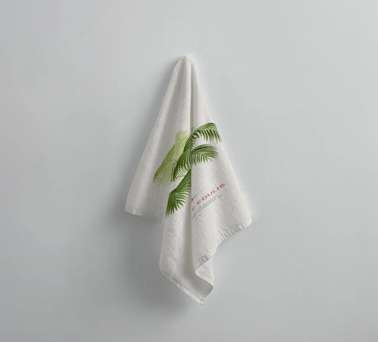 Palma Palmiteiro o Euterpe edulis asciugamano da bagno da Vintagrafica