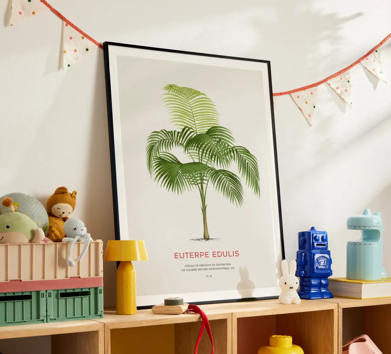 Palma Palmiteiro o Euterpe edulis carta hahnemühle da Vintagrafica