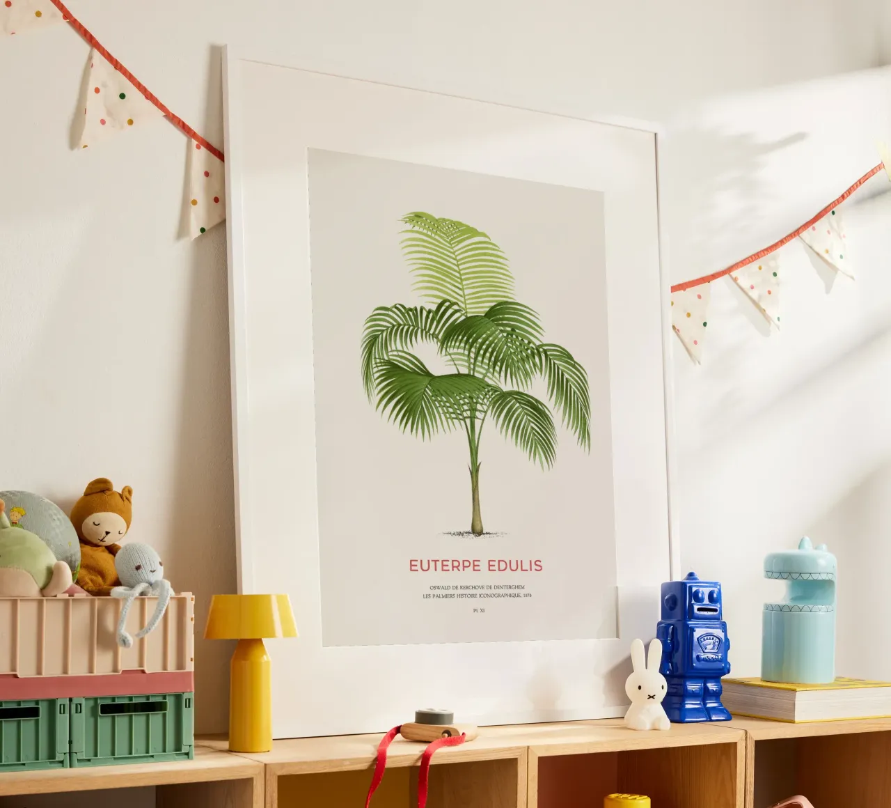 Palma Palmiteiro o Euterpe edulis carta hahnemühle da Vintagrafica