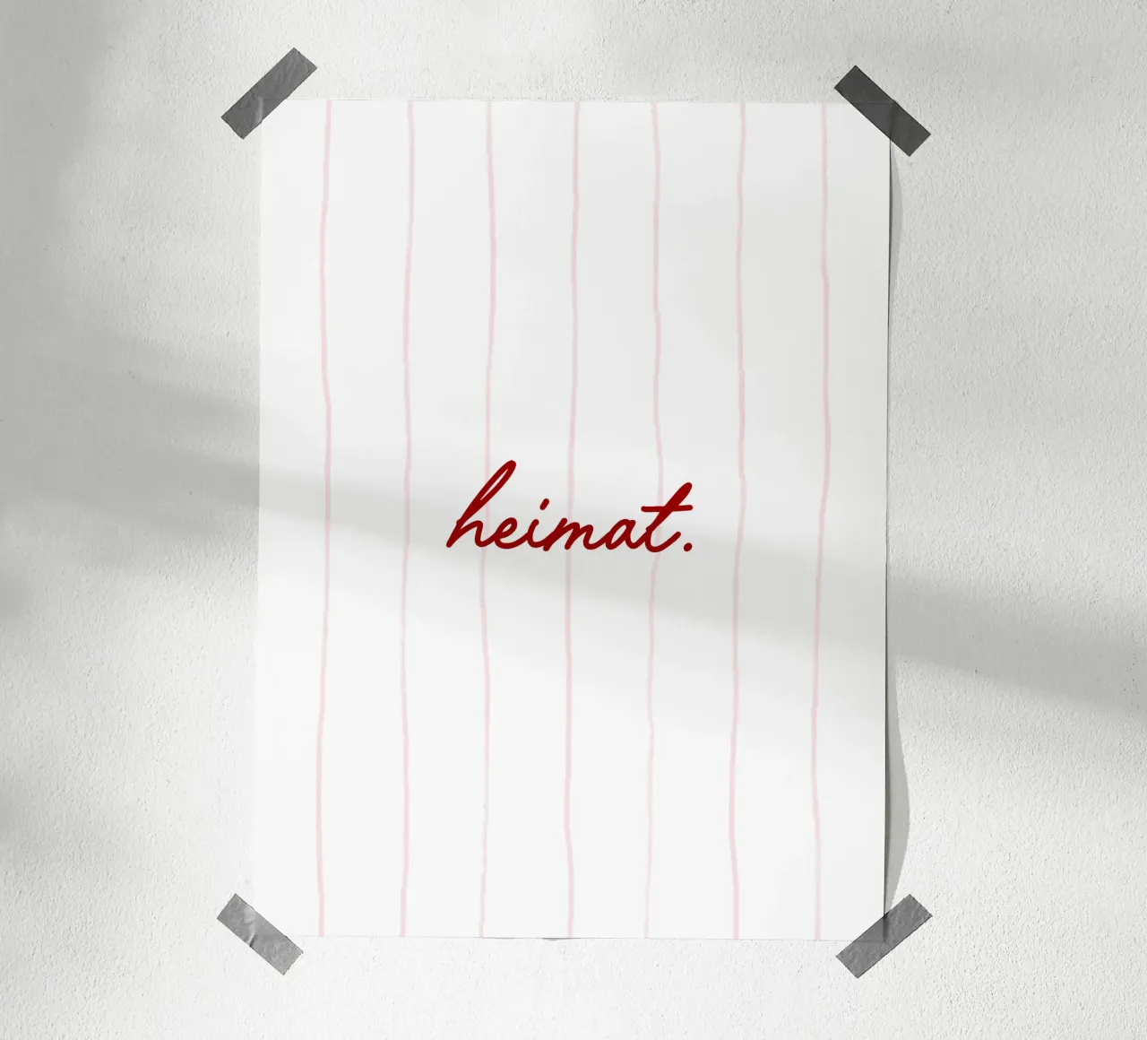 Heimat poster da CSK DESIGN