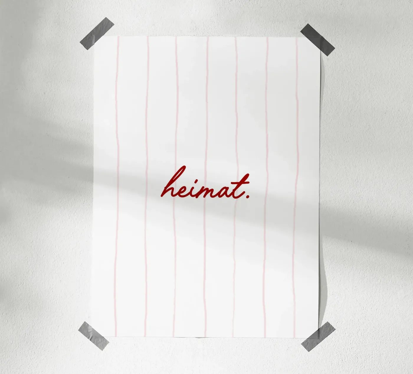 Heimat poster van CSK DESIGN