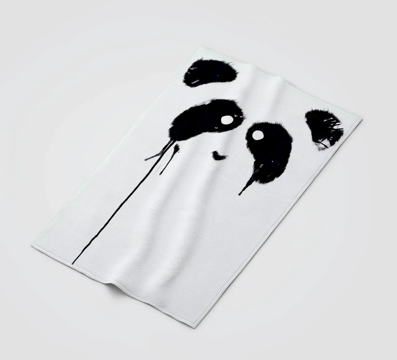Panda Fleecedecke von Tobe Fonseca