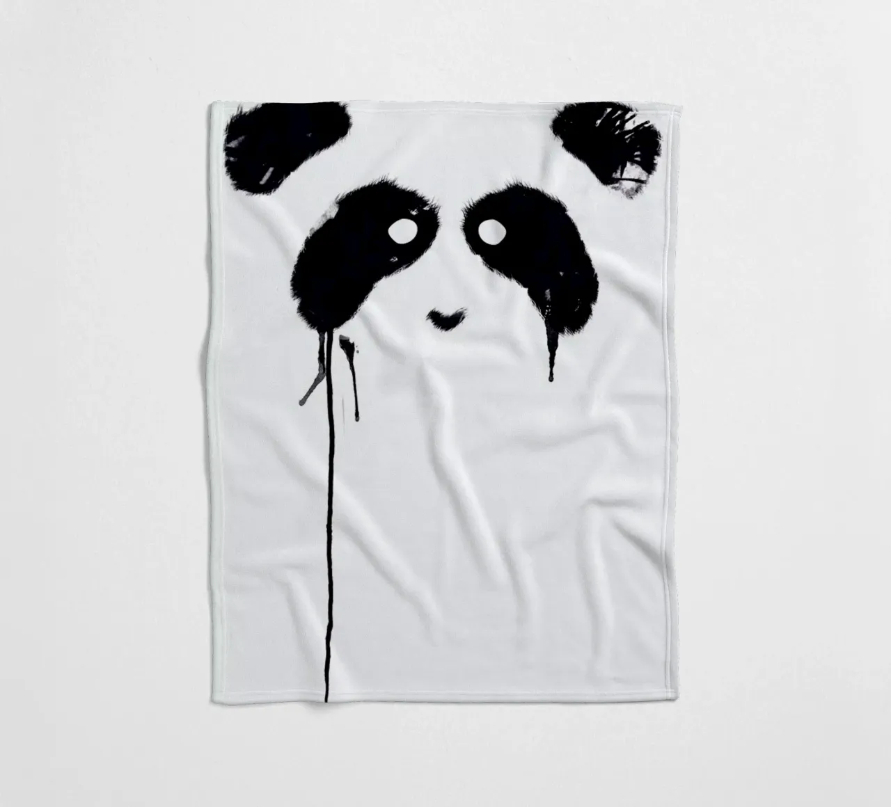 Panda Fleecedecke von Tobe Fonseca