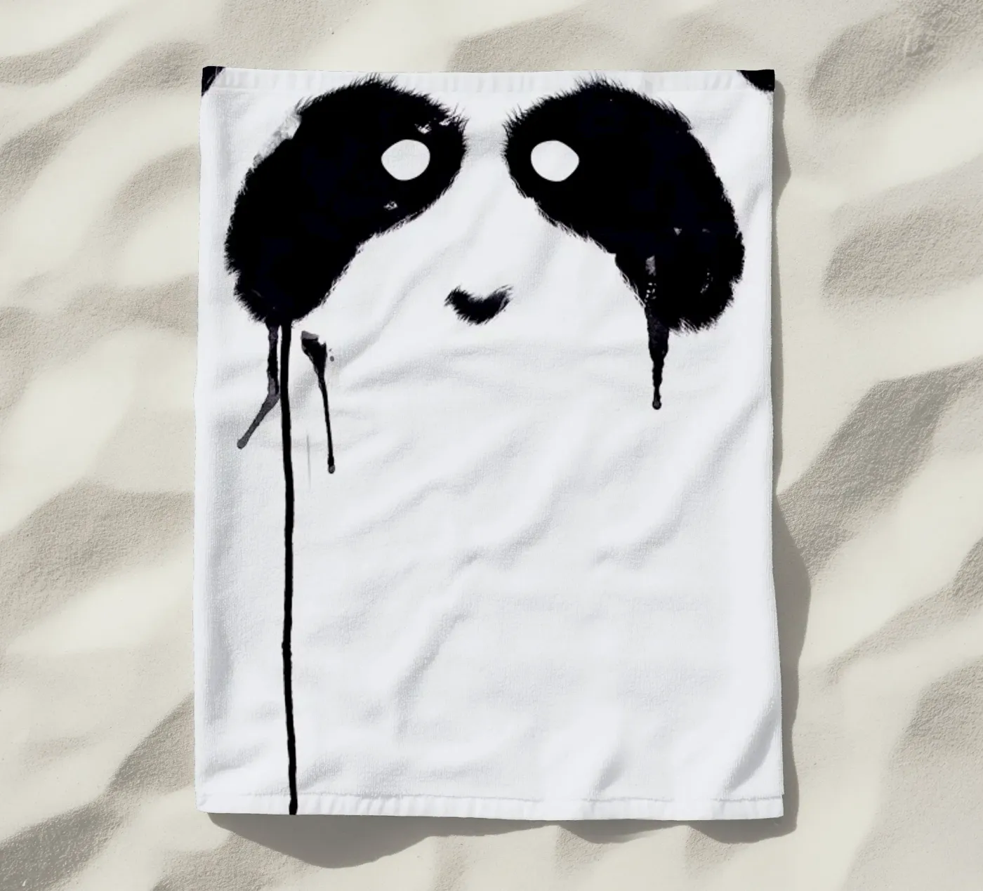Panda strandhanddoek van Tobe Fonseca