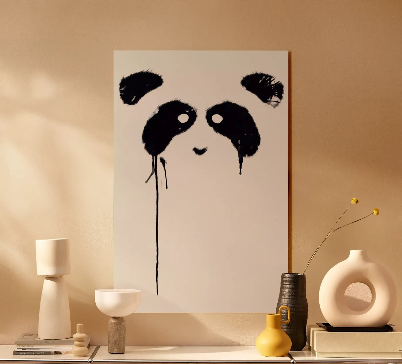 Panda plexiglass da Tobe Fonseca