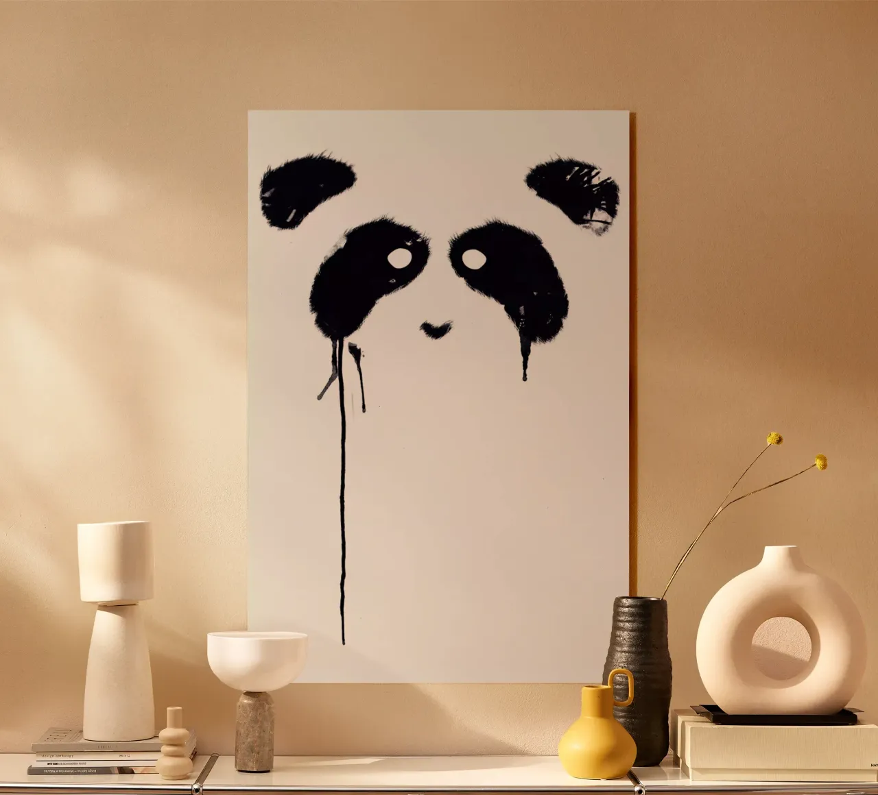 Panda plexiglass da Tobe Fonseca