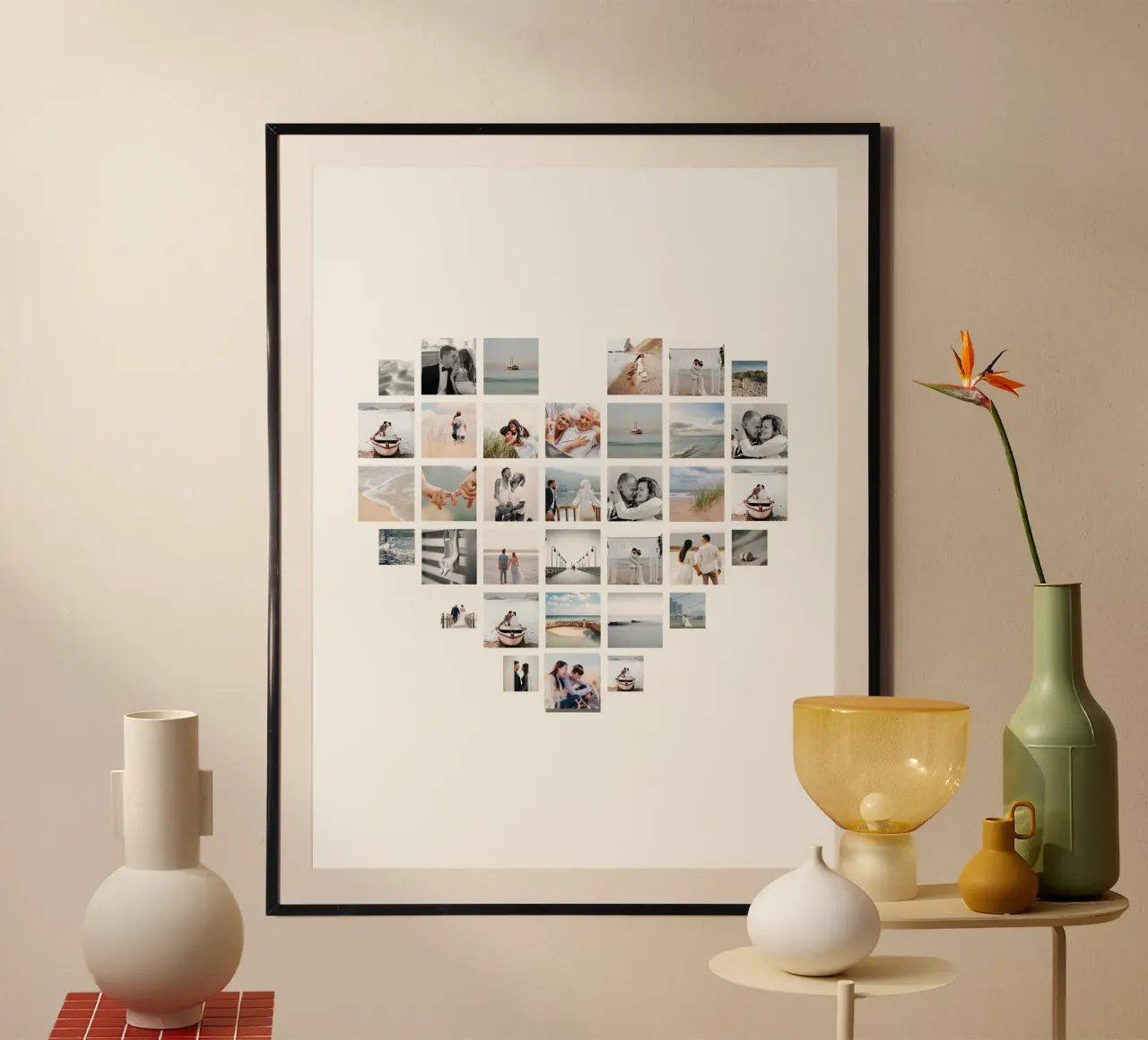 Herzcollage poster da CSK DESIGN