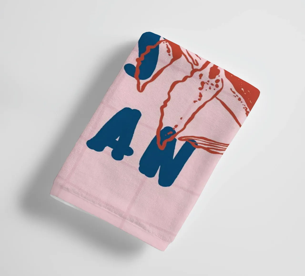 Boho Vacation 2 Free as Ocean asciugamano da bagno da Boho Print Collection