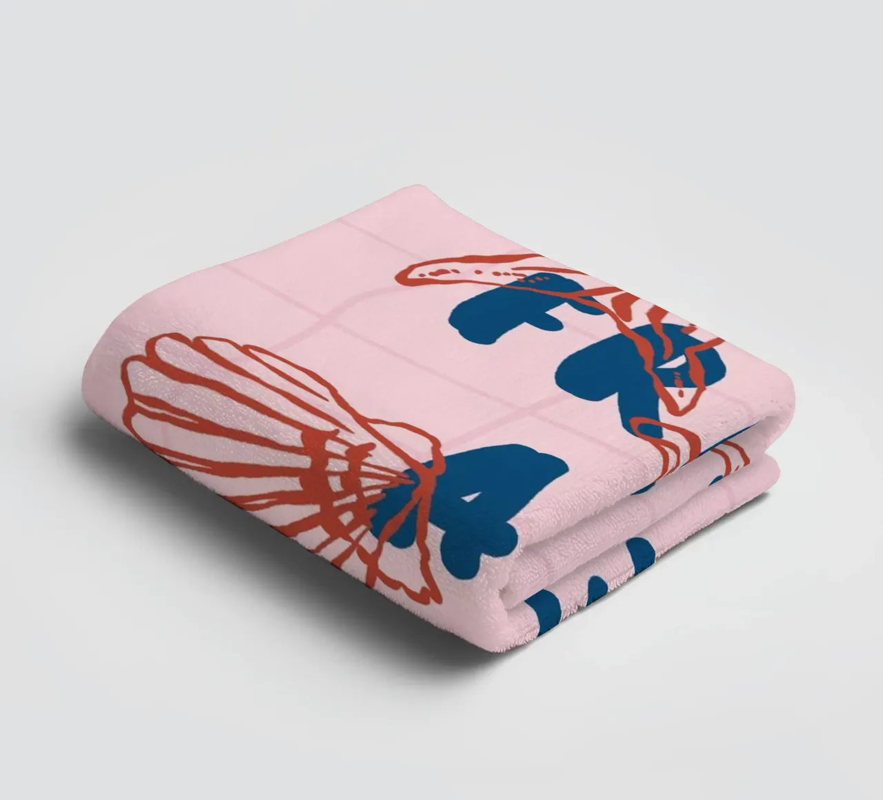 Boho Vacation 2 Free as Ocean asciugamano da bagno da Boho Print Collection