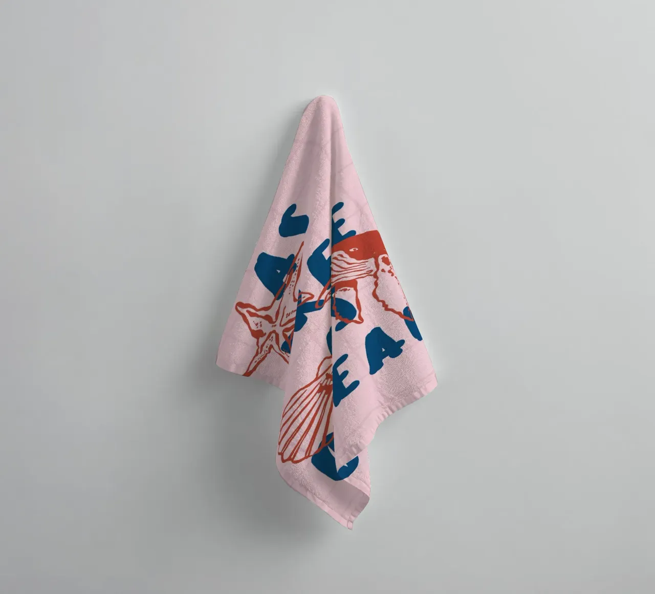Boho Vacation 2 Free as Ocean asciugamano da bagno da Boho Print Collection