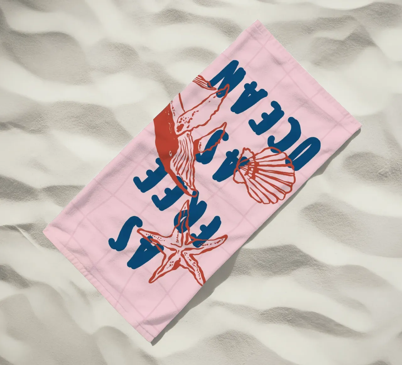 Boho Vacation 2 Free as Ocean telo mare da Boho Print Collection