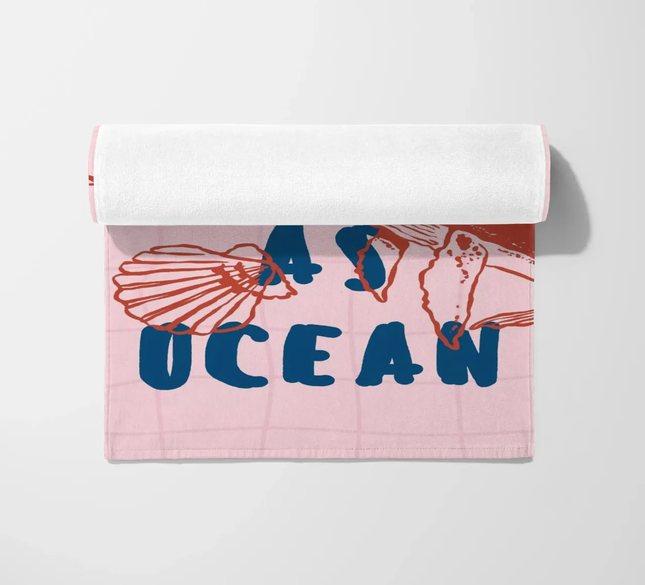 Boho Vacation 2 Free as Ocean telo mare da Boho Print Collection