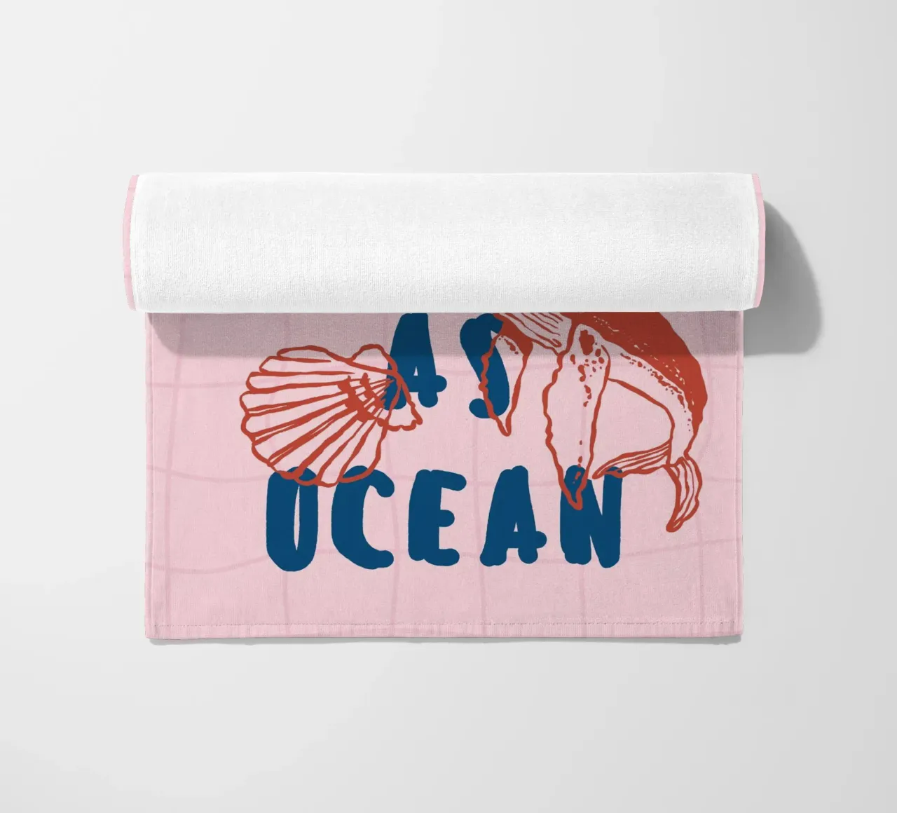 Boho Vacation 2 Free as Ocean telo mare da Boho Print Collection