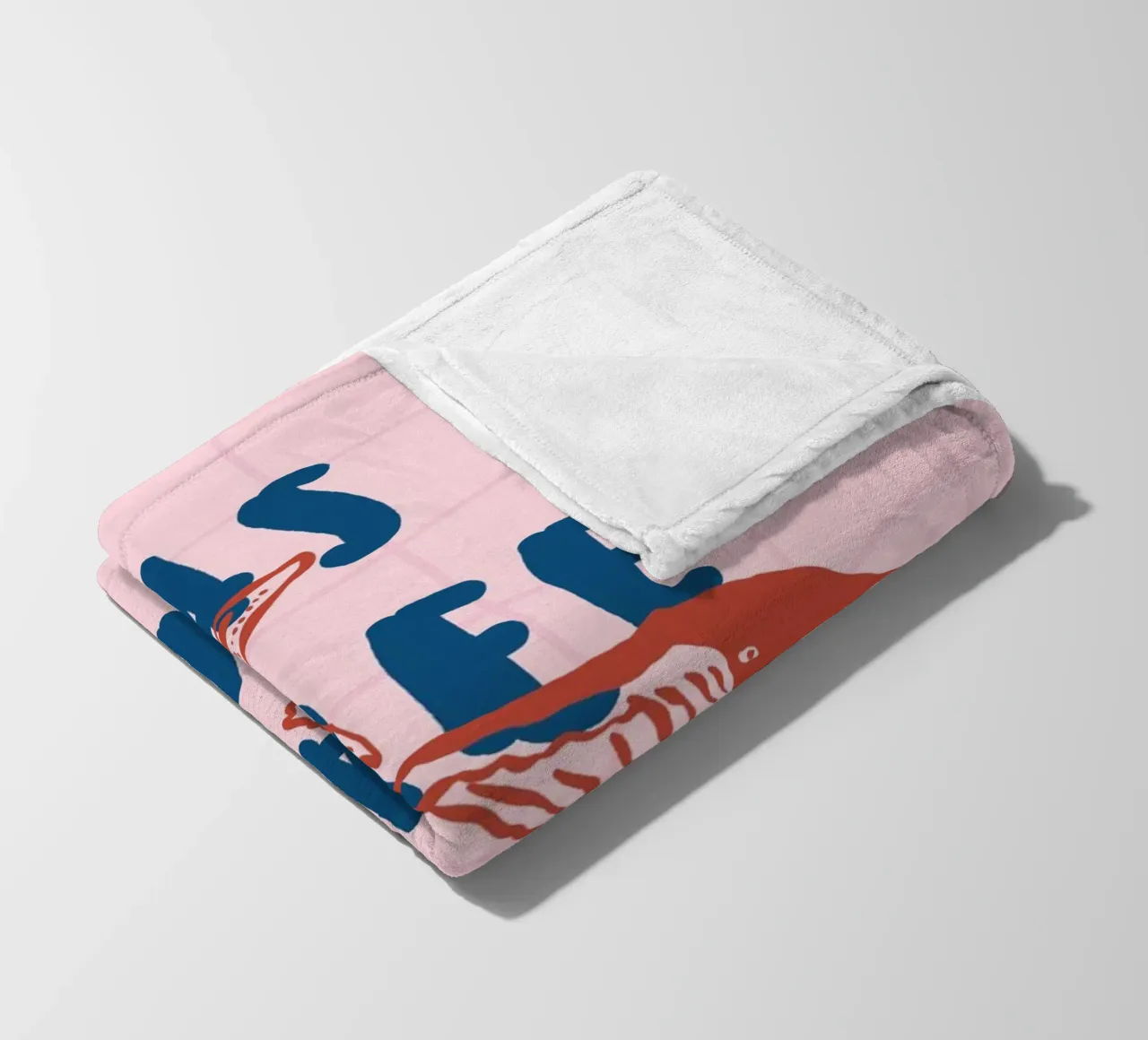 Boho Vacation 2 Free as Ocean coperta in pile da Boho Print Collection