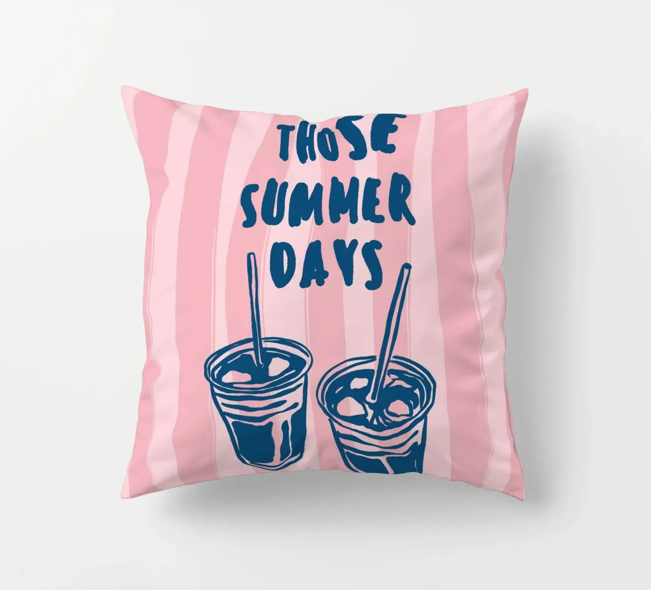 Boho Vacation 1 Summer Days cuscino da Boho Print Collection