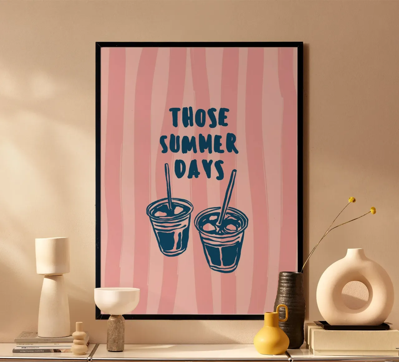 Boho Vacation 1 Summer Days carta hahnemühle da Boho Print Collection