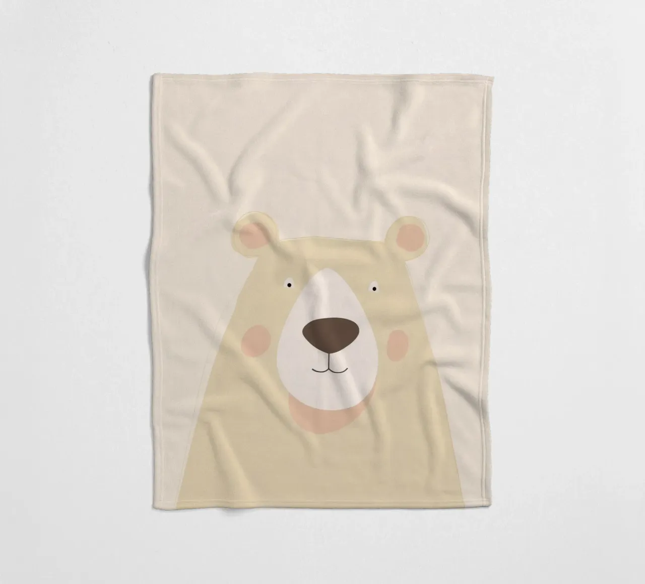 Soft Bear fleecedeken van wonderfolk