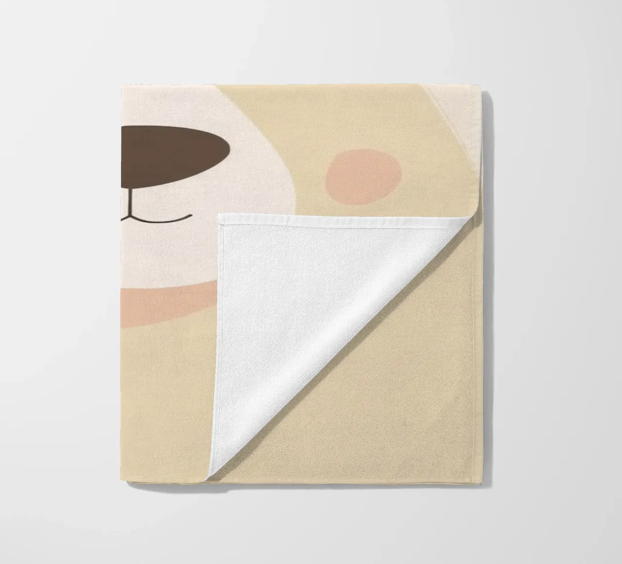 Soft Bear beach towel by wonderfolk