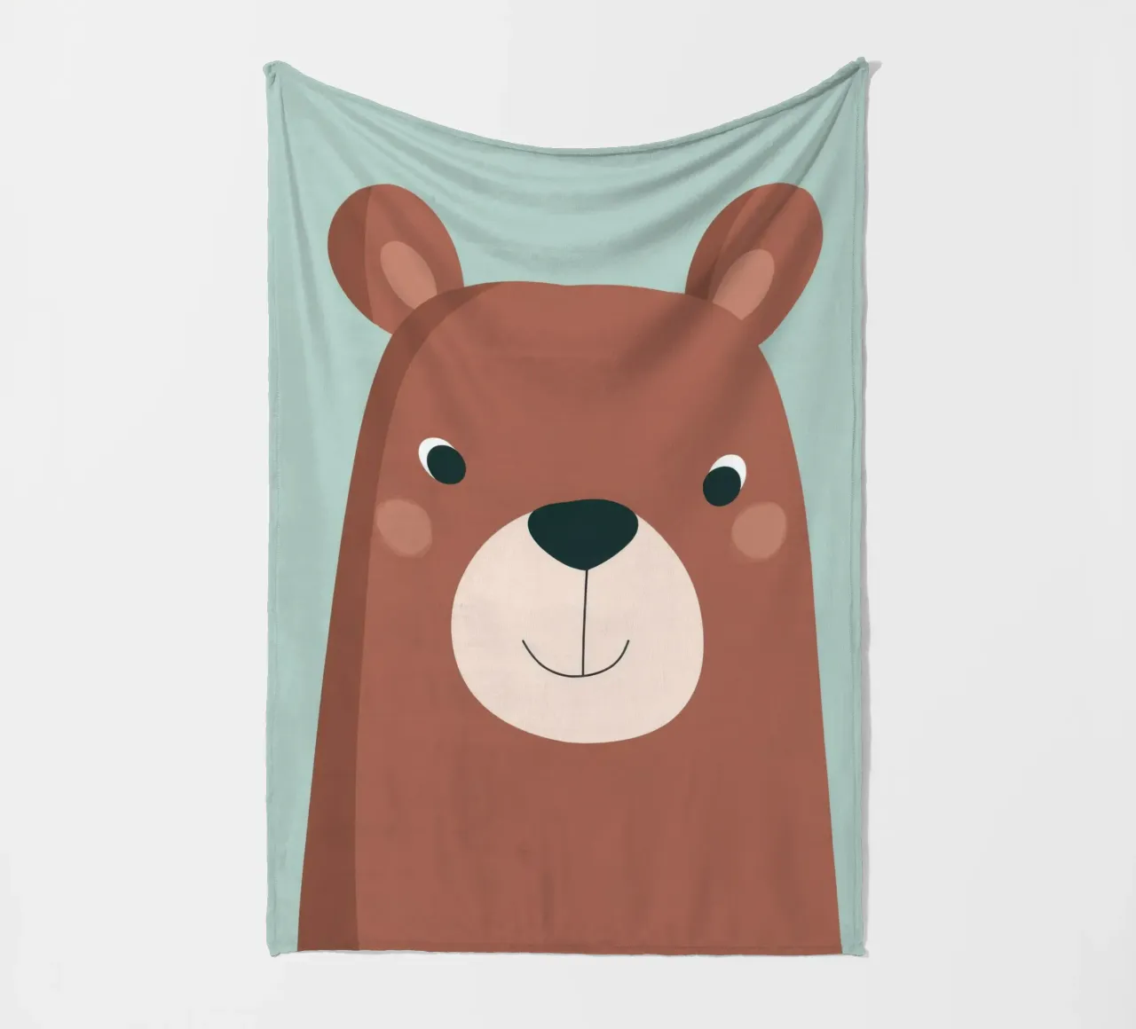 Friendly Bear Fleecedecke von wonderfolk