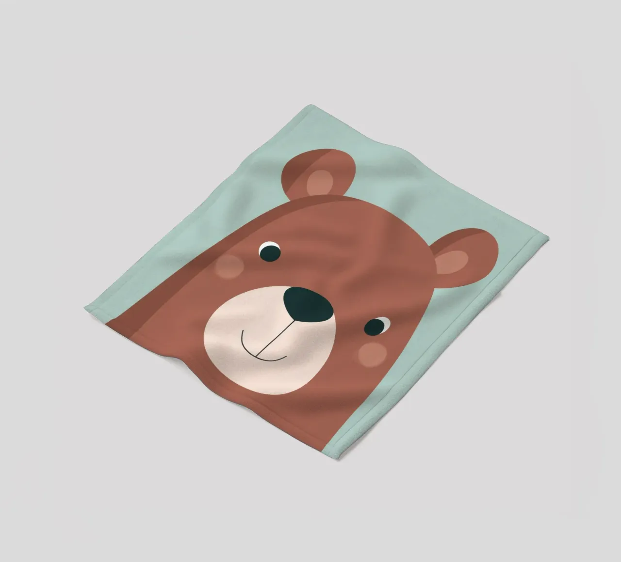 Friendly Bear Fleecedecke von wonderfolk