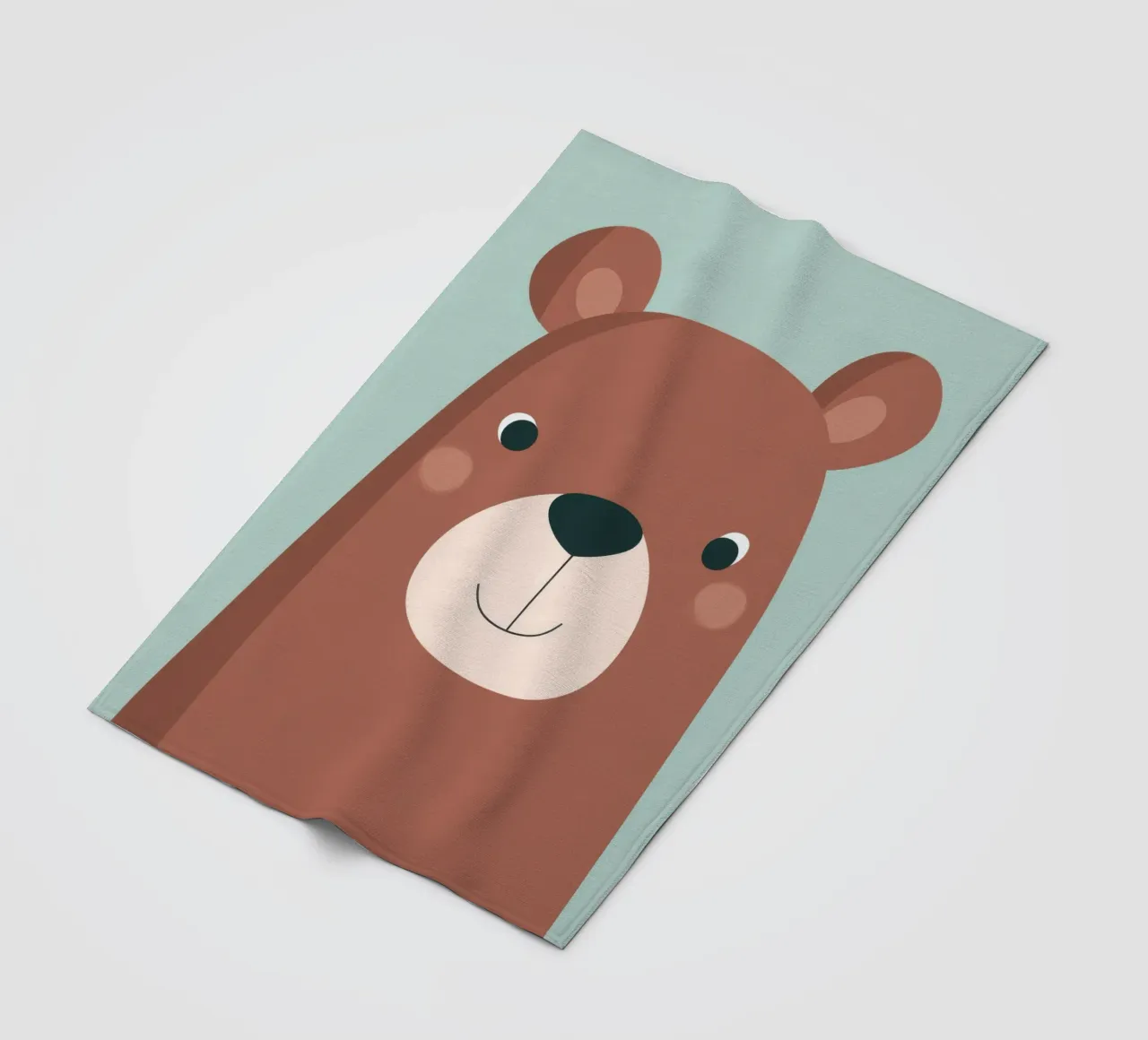 Friendly Bear Fleecedecke von wonderfolk