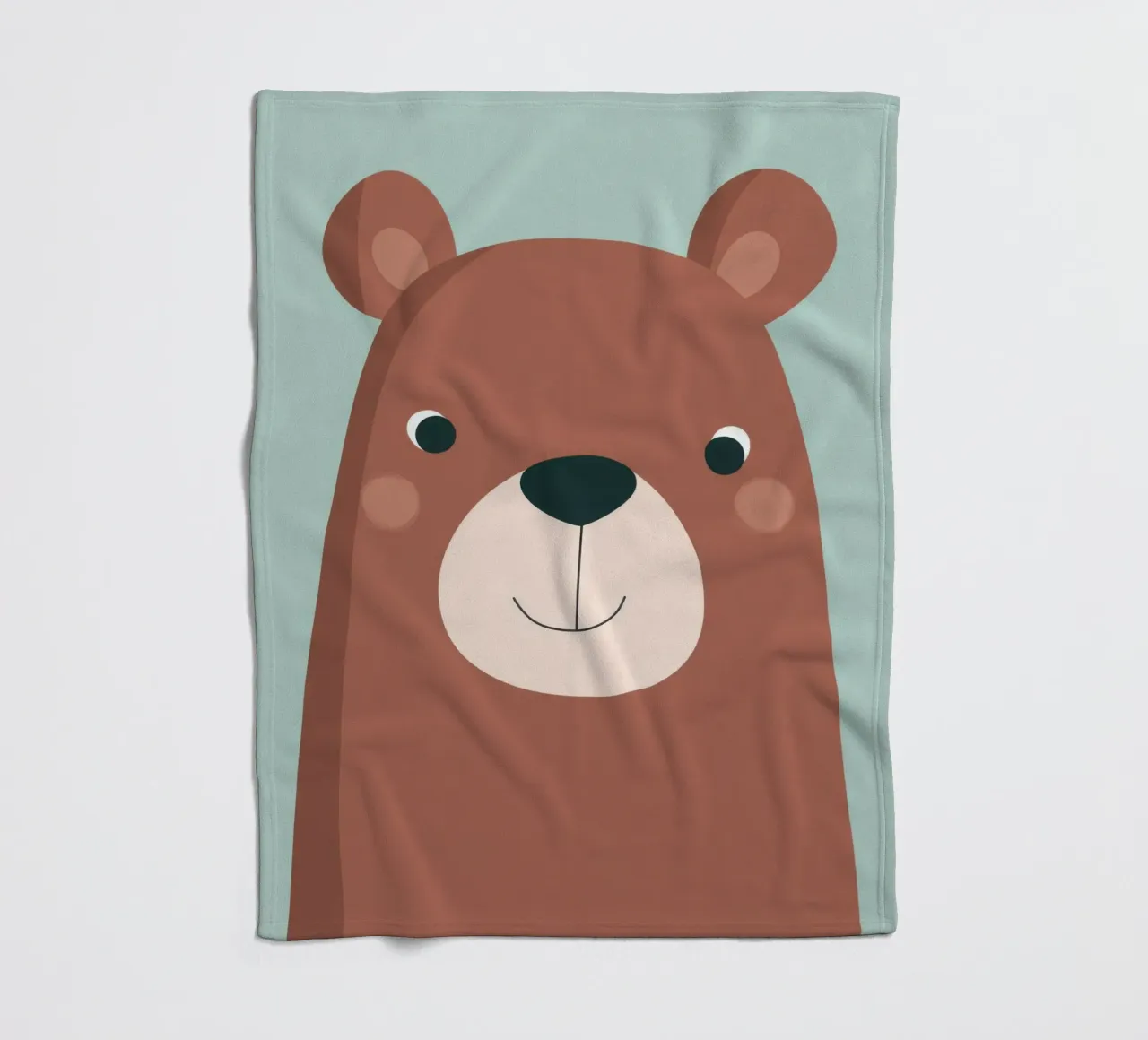 Friendly Bear Fleecedecke von wonderfolk